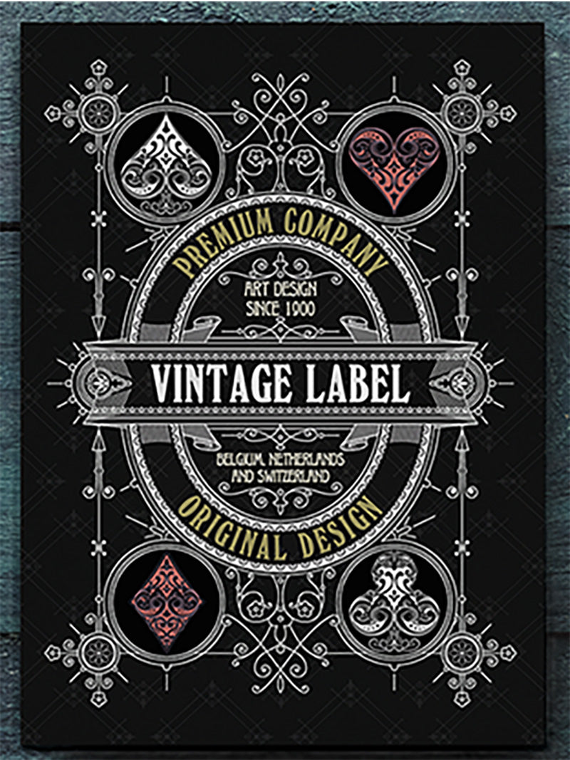Vintage Label Premier Edition 2 Deck Set (Gilded)