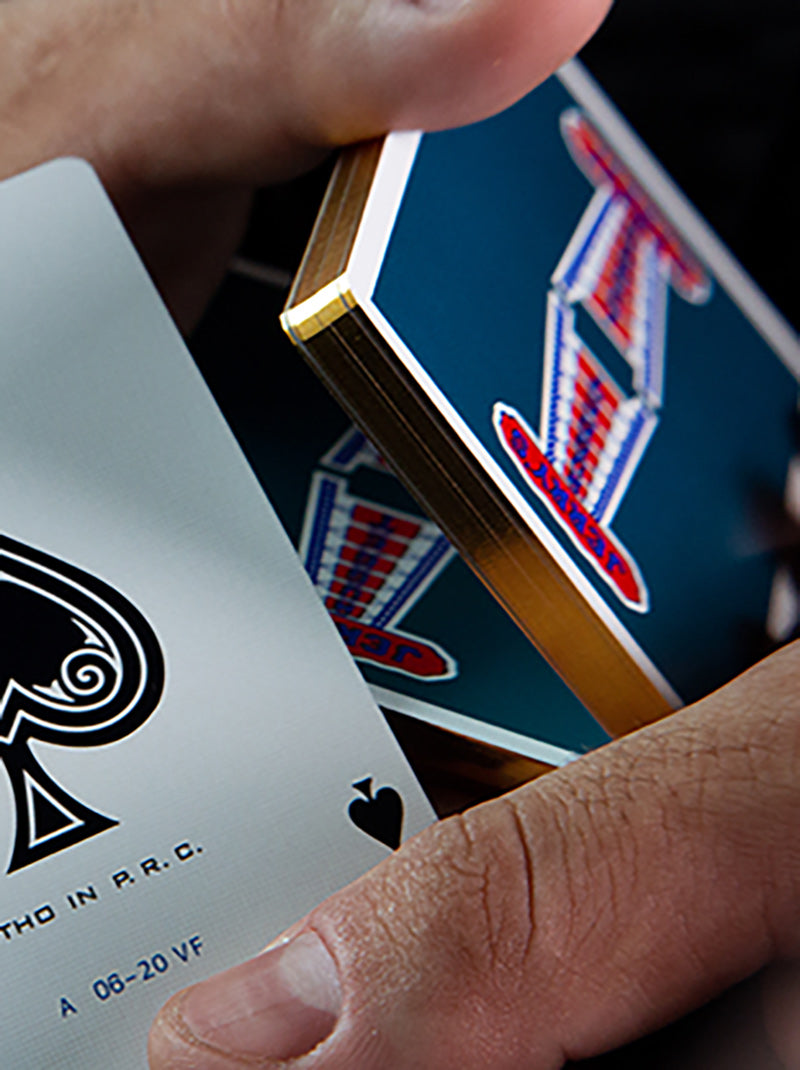 Jerry's Nugget Vintage Aqua (Gold Gilded)