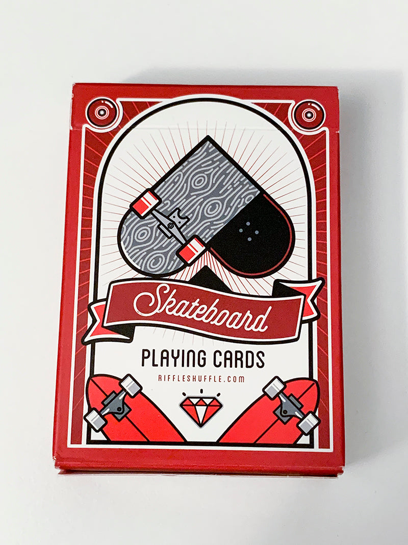 Skateboard V2 Red (opened)