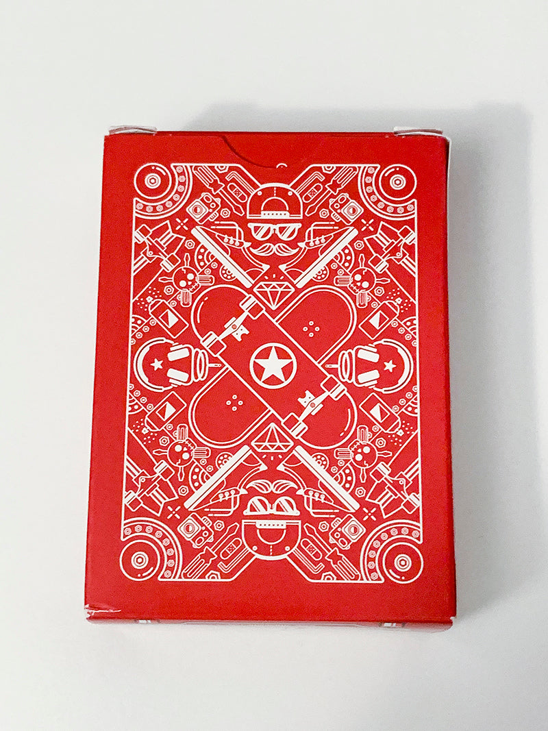 Skateboard V2 Red (opened)