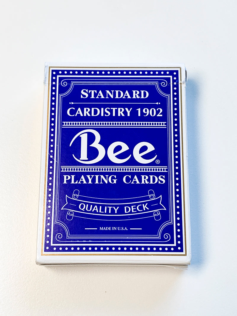 Bee Standard Cardistry Blue (opened)