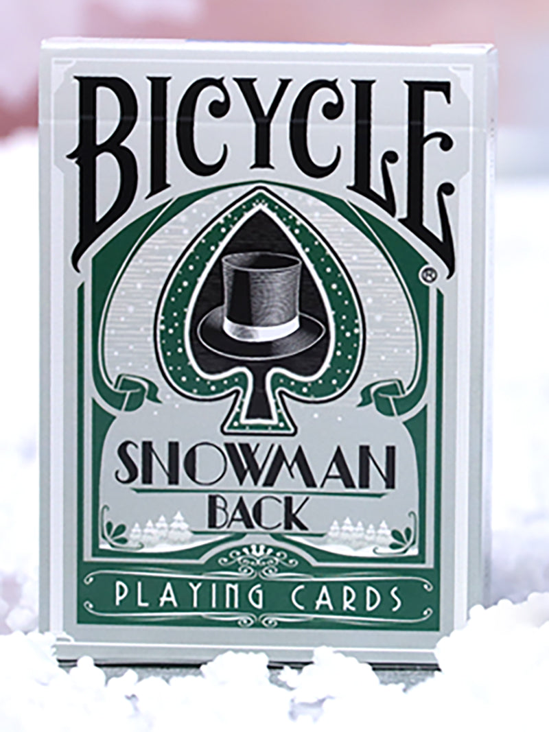 Bicycle Snowman Green