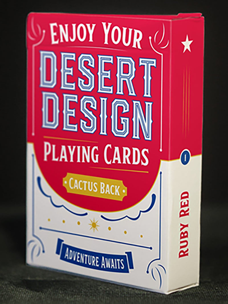 Cactus Desert Design Ruby Red