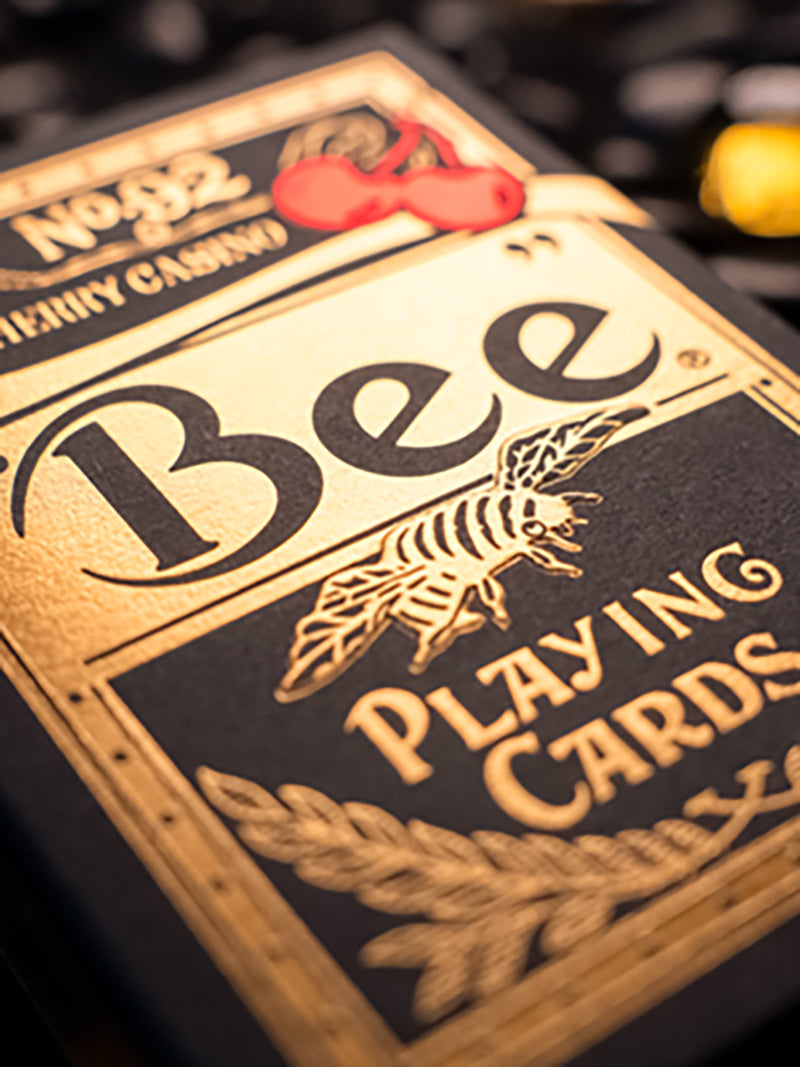 Bee X Cherry 3 Deck Set (Exclusive Black/Gold)