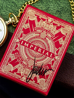 Imperial 2 Deck Set (white and red)