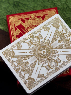 Imperial 2 Deck Set (white and red)