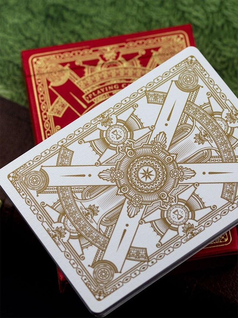 Imperial 2 Deck Set (white and red)