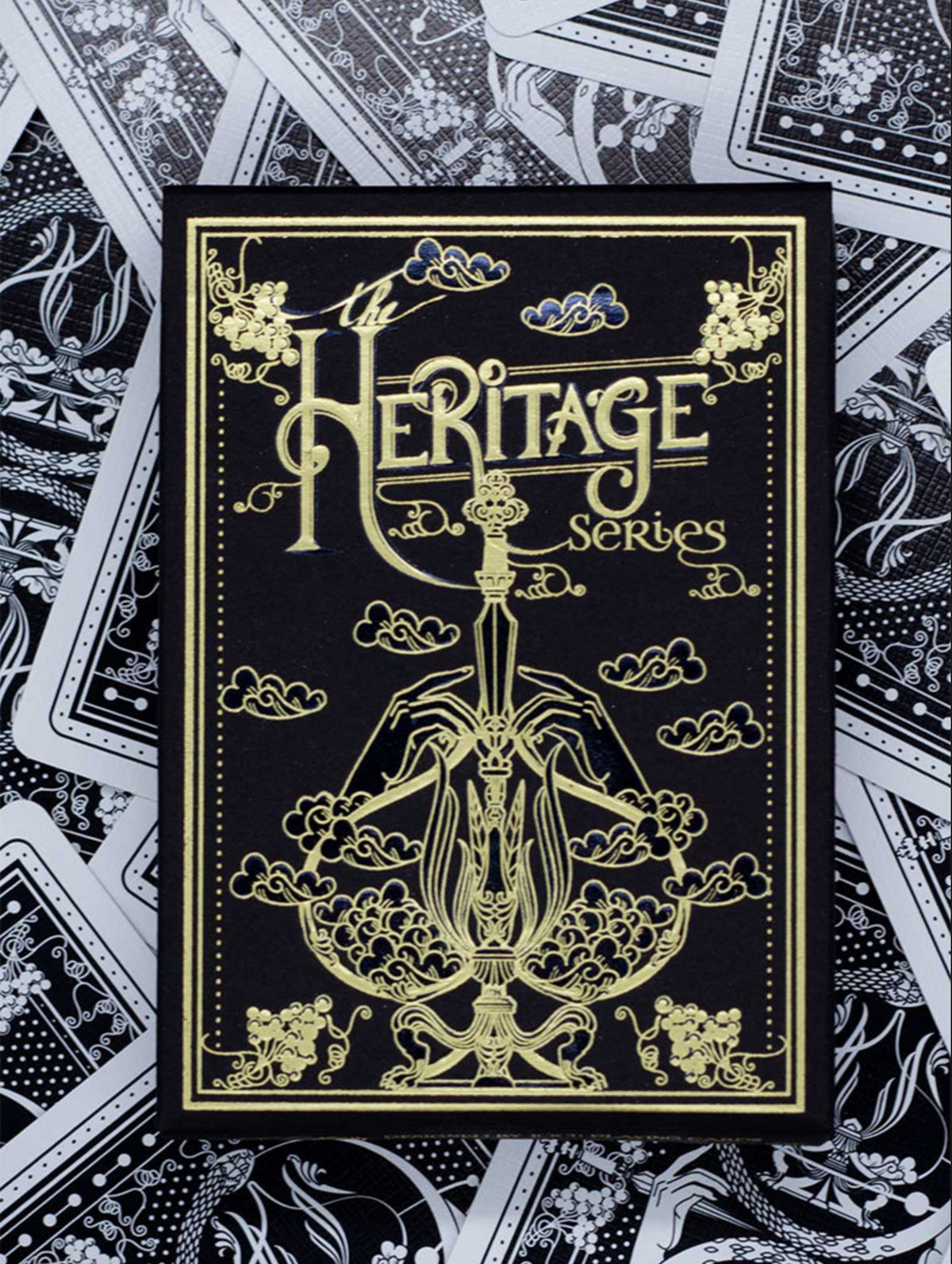 Heritage Series Black and Gold Box Set (opened)