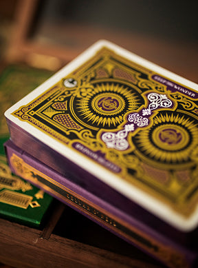 Charmers 2 Deck Gilded Set (Green and Purple Gilded) 1 of 100