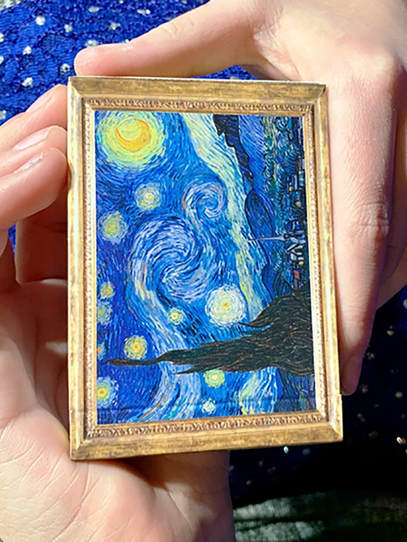 Vincent van Gogh The Starry Night Gold Gilded