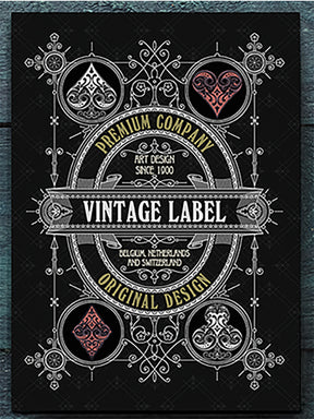 Vintage Label Premier Edition Black