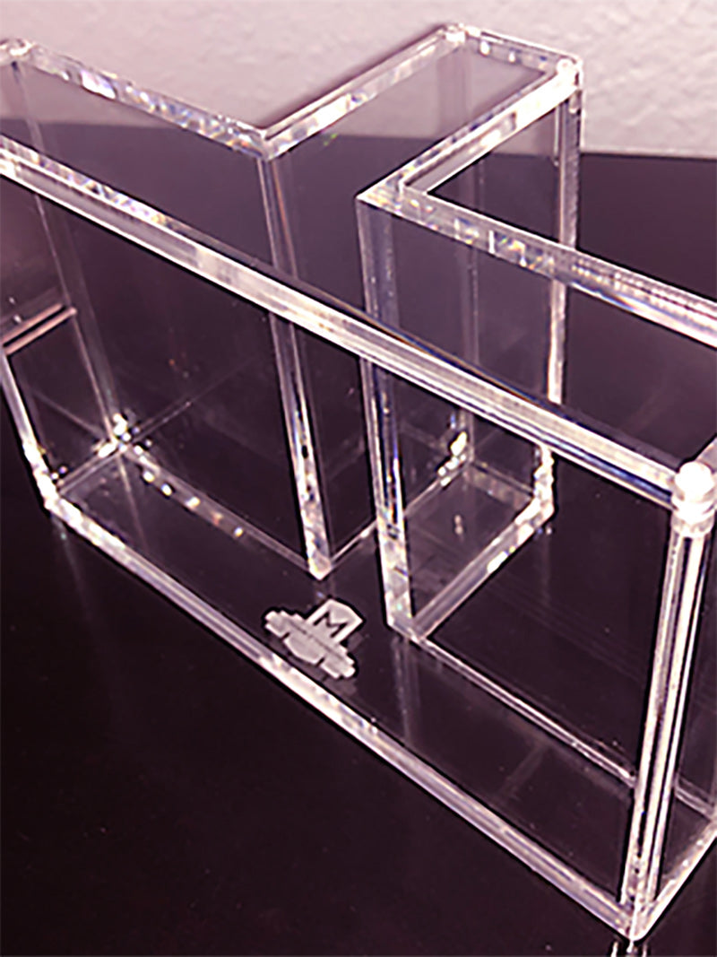 T Shape 3 Deck Display Case