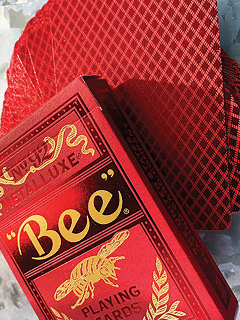 Bee Metalluxe Red