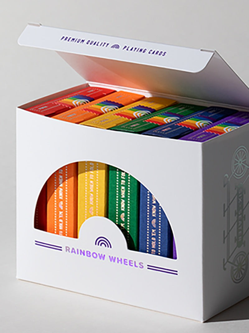 DKNG Rainbow Wheels 6 Deck Set