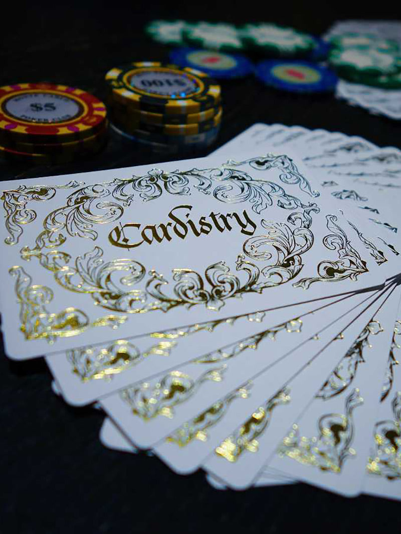 Cardistry Calligraphy Gold