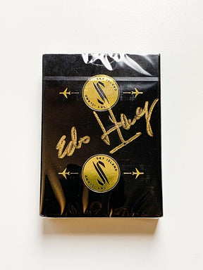 Sky Island Black and Gold Signed (minor tuck damage)