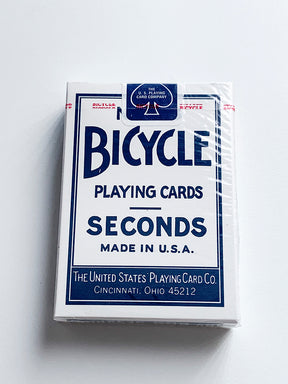 Bicycle Seconds Blue (minor tuck damage)(Ohio)