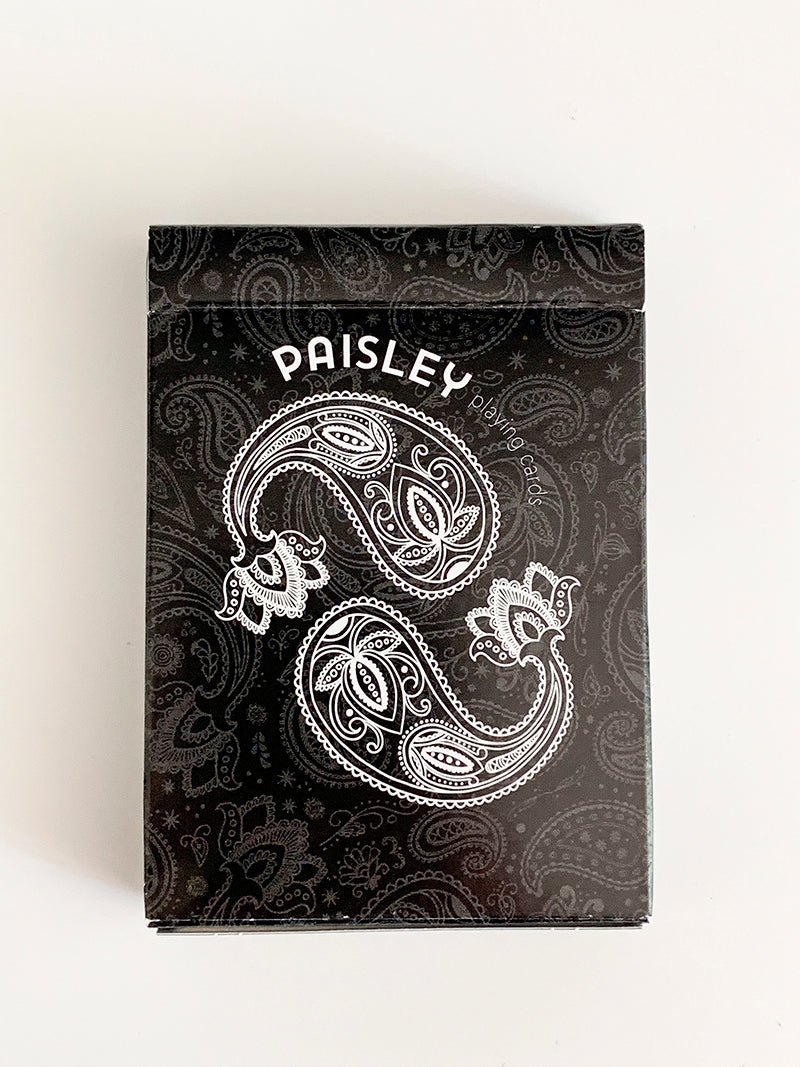 Paisley Workers Deck Black (opened)