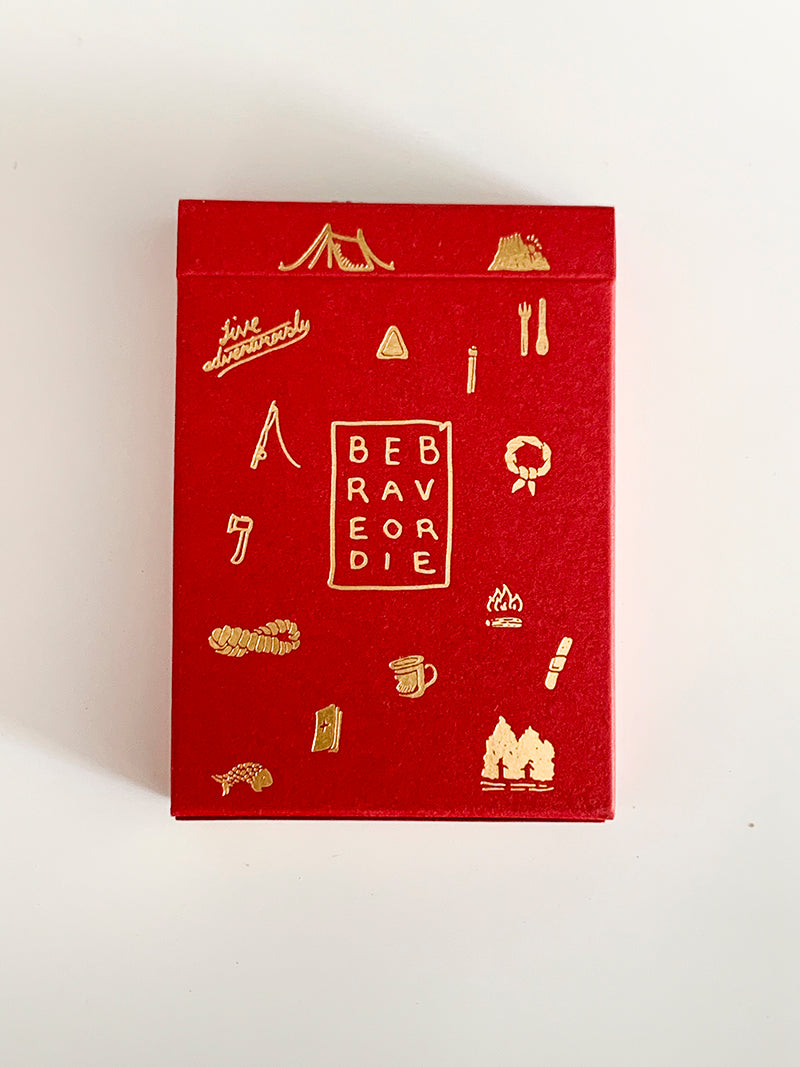 Camp Cards Red Back (opened)