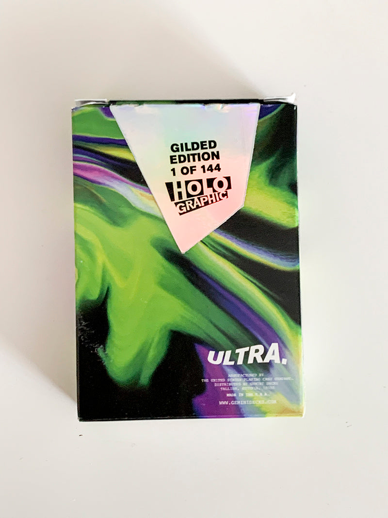 Ultra Green Holographic Gilded 1 of 144 (opened)