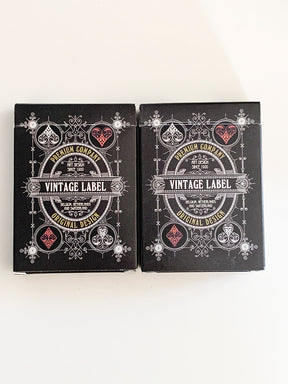 Vintage Label Premier Edition 2 Deck Set (Gilded) (opened)