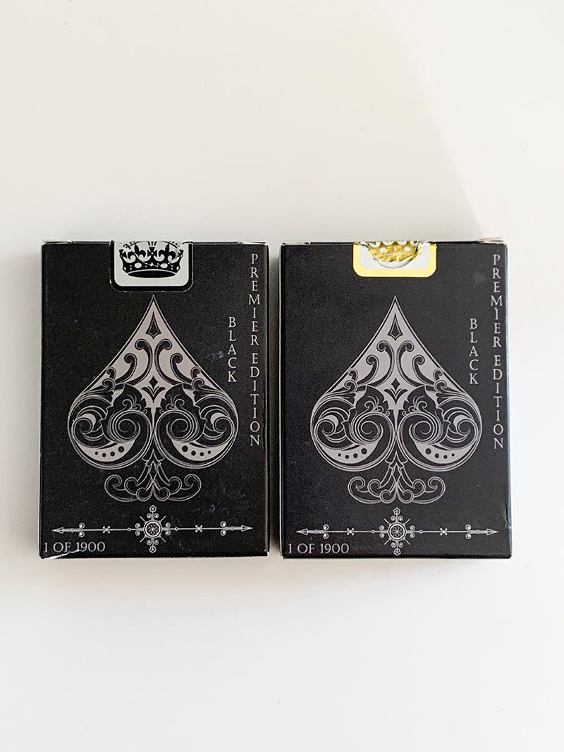 Vintage Label Premier Edition 2 Deck Set (Gilded) (opened)