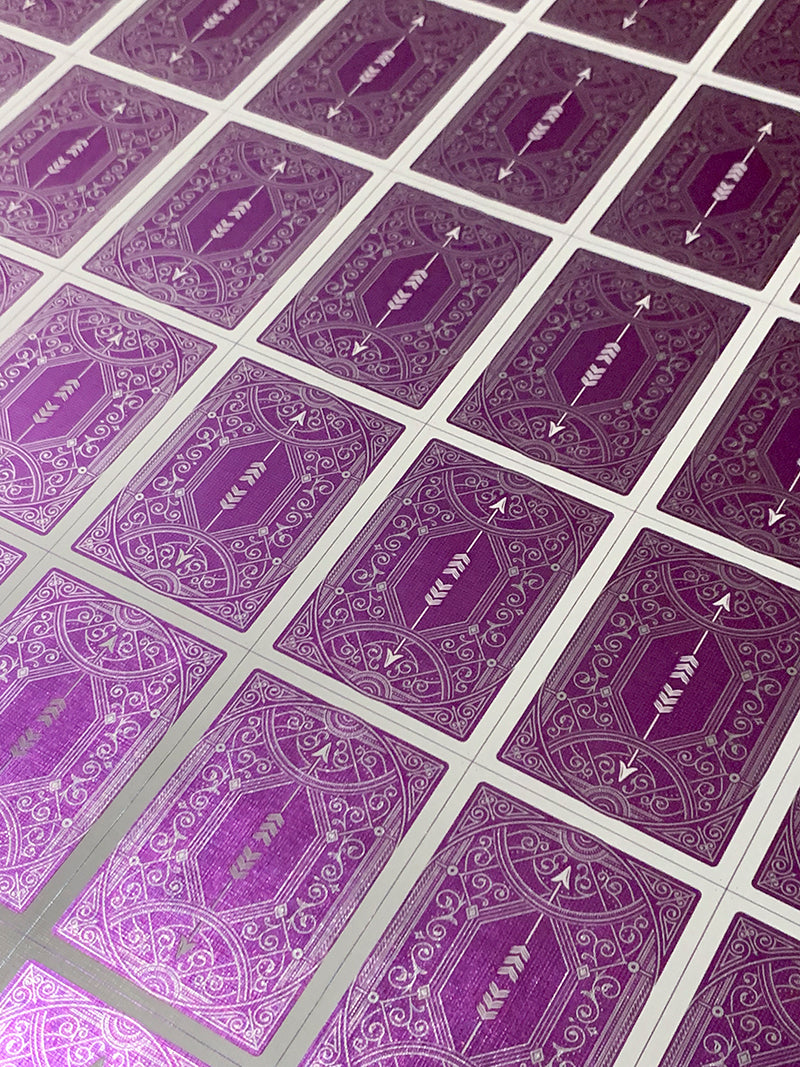 Visions Present Edition Purple Uncut Sheet (only 12 made)