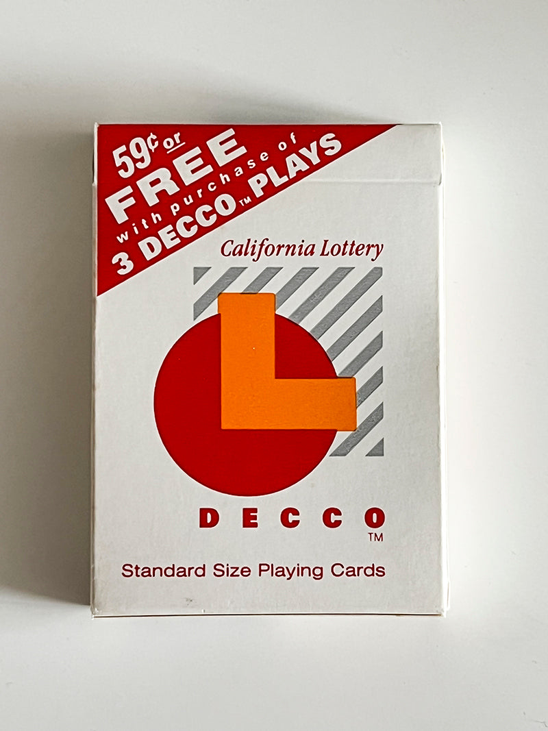 California Lottery Decco (Ohio made)