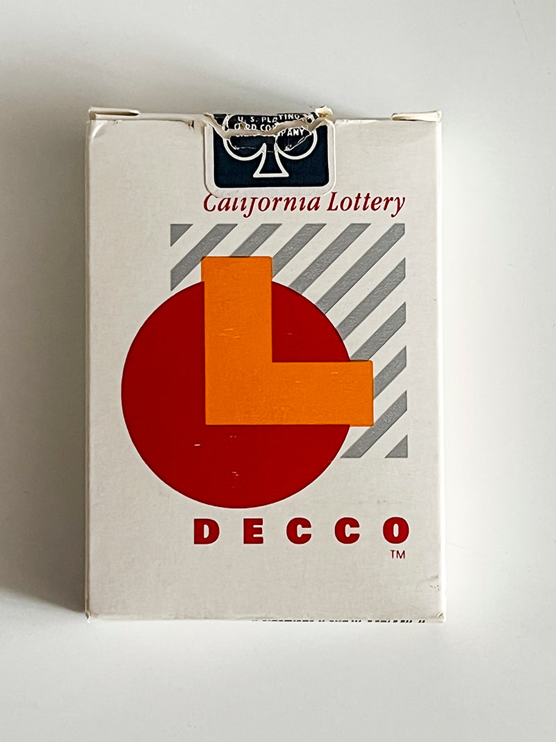 California Lottery Decco (Ohio made)