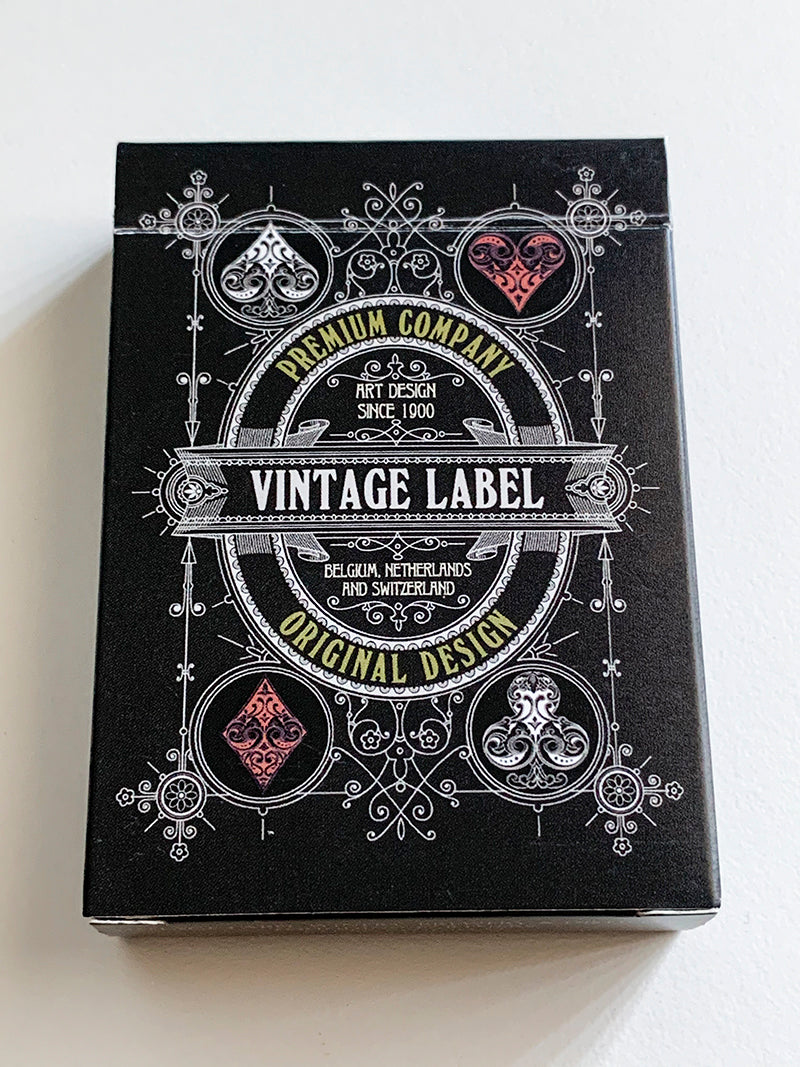 Vintage Label Premier Edition Black Gold Gilded (opened)