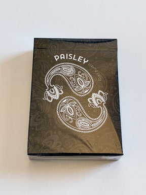 Paisley Workers Deck Black (minor tuck damage)