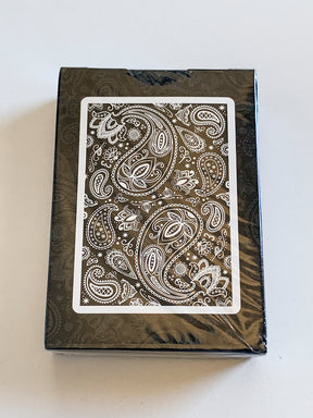 Paisley Workers Deck Black (minor tuck damage)