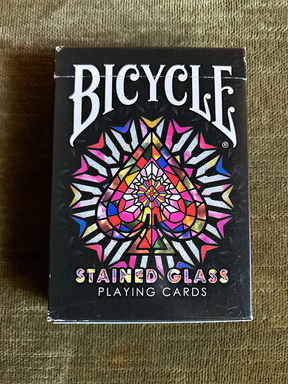 Bicycle Stained Glass (opened)