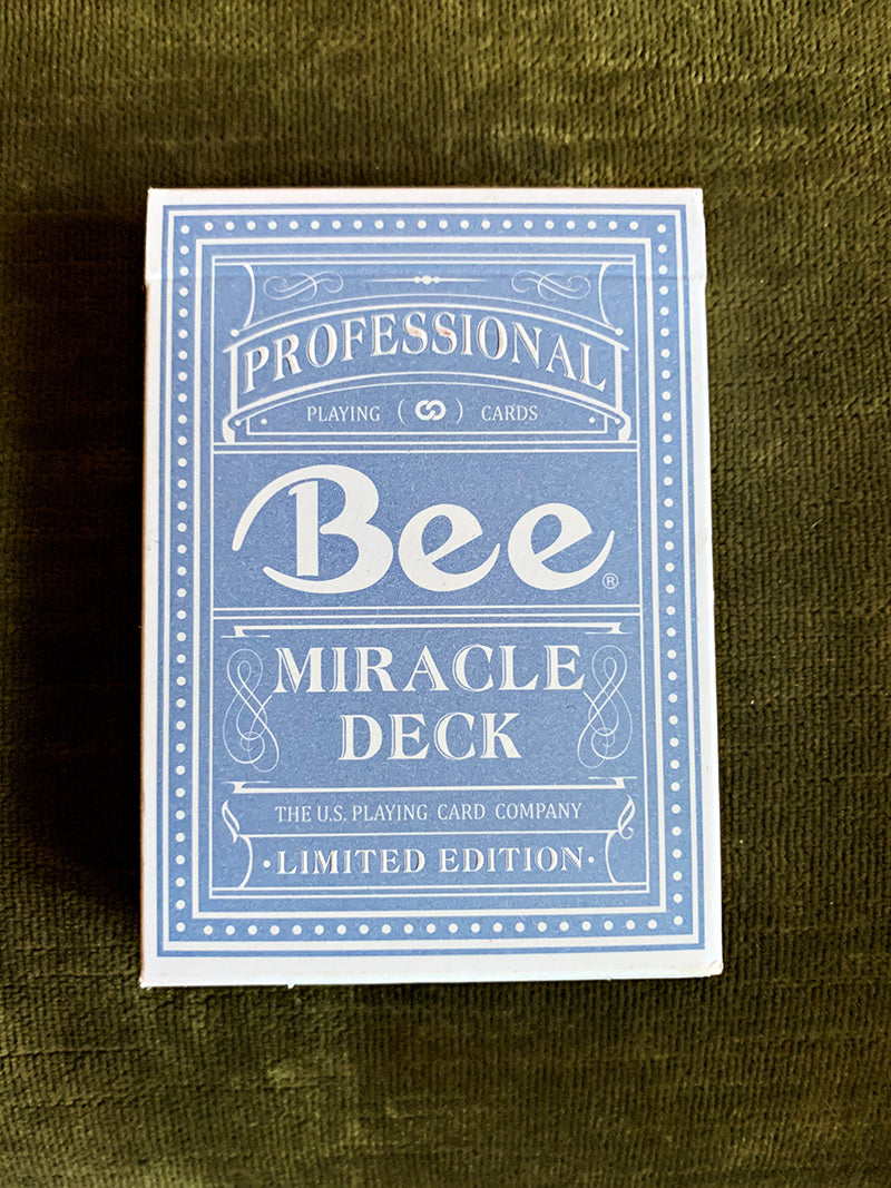 Bee X Magic 8 Blue Miracle Deck Limited Edition (opened)