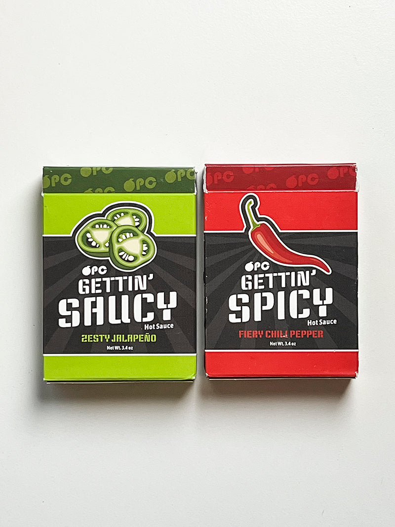 Gettin' Saucy/Spicy 2 Deck Set (opened)