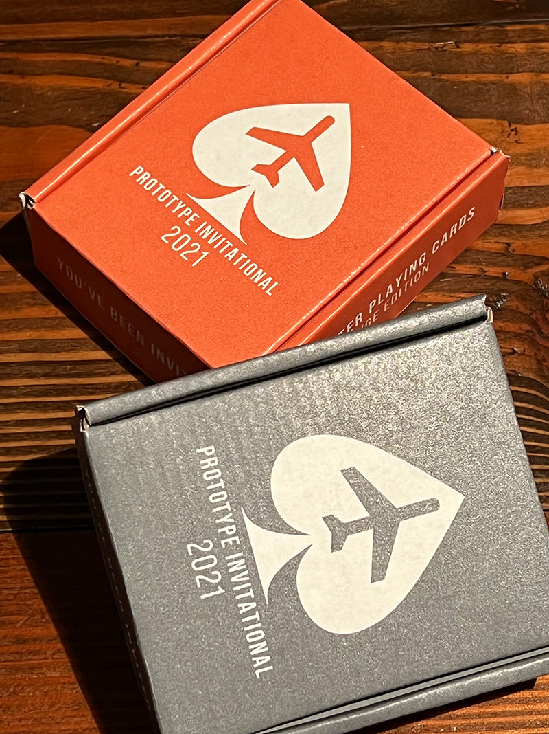 Jetsetter Jetway Silver and Hangar Orange Invitational Prototypes 1/12