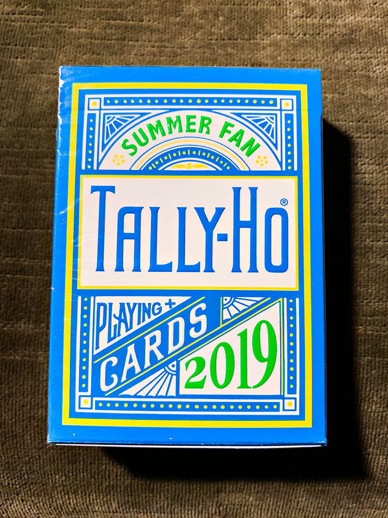 Tally Ho Summer Fan (minor tuck damage)