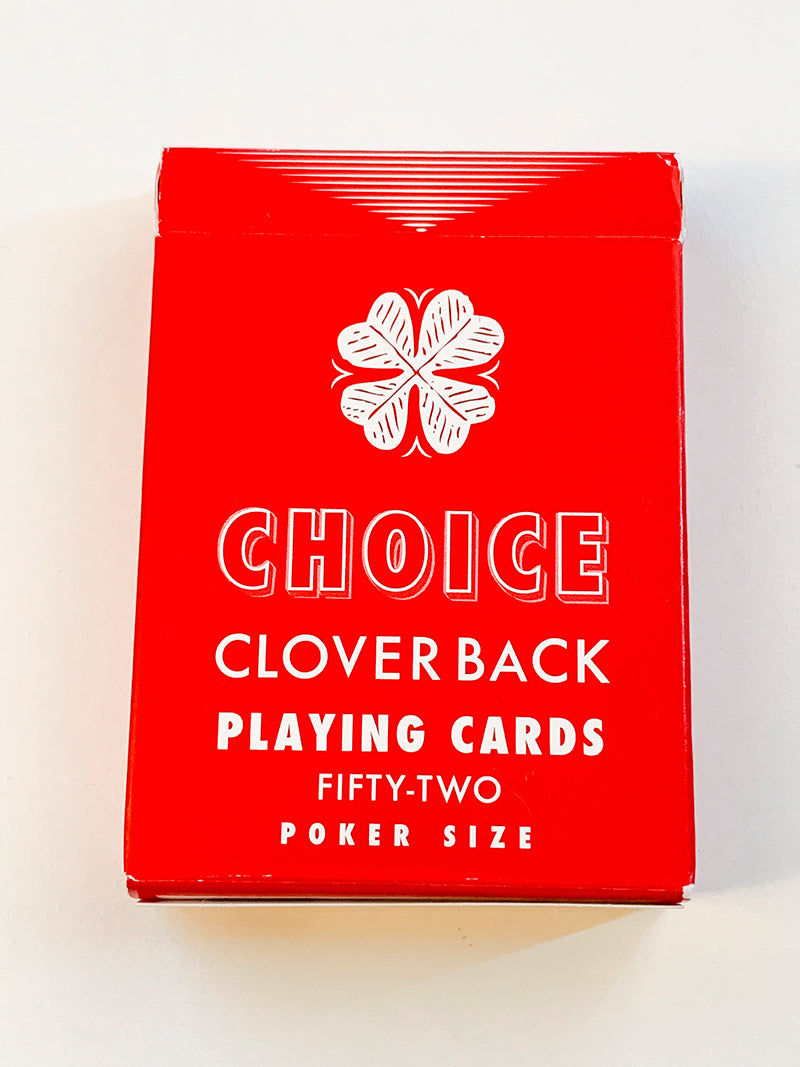 Choice Clover Back Red (opened)