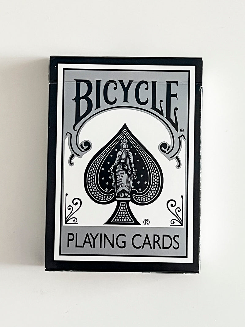 Bicycle Silver and Black (opened)