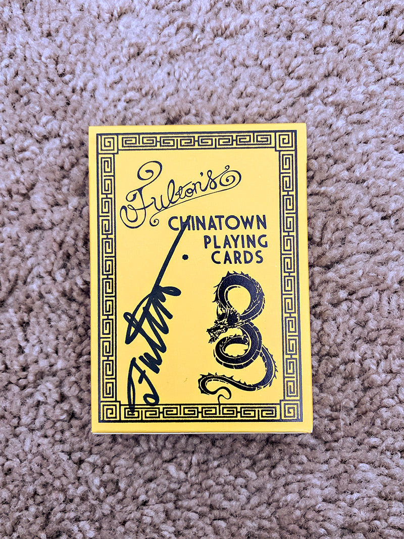 Fulton's Chinatown Yellow (signed)