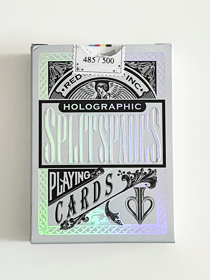 Split Spades Holographic Artist Proof Pearl (opened)