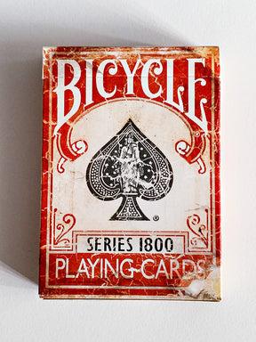 Bicycle Vintage Series 1800 Red