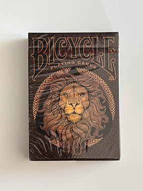 Bicycle Lion Deck (minor tuck damage)