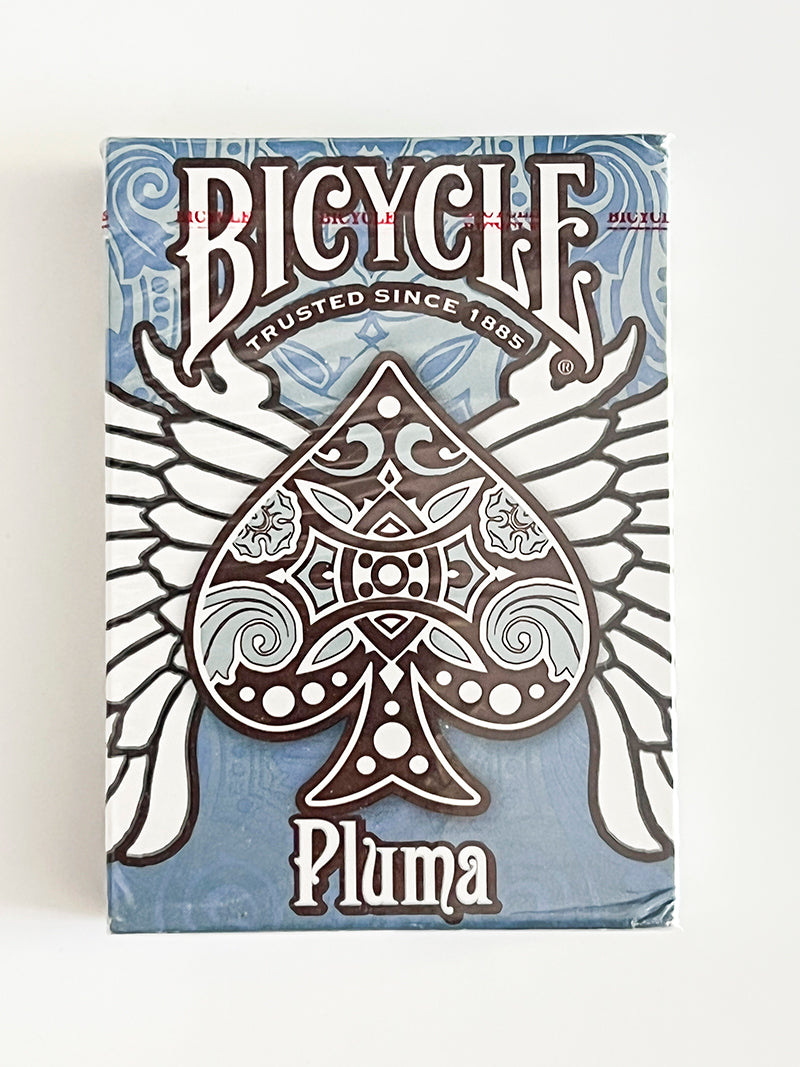 Bicycle Pluma Blue (minor tuck damage)