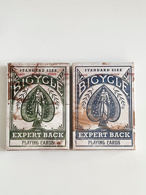 Bicycle Expert Back 2 Deck Set (minor tuck damage)