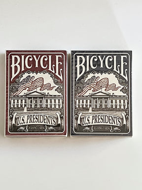 US Presidents 2 deck set (minor tuck damage)