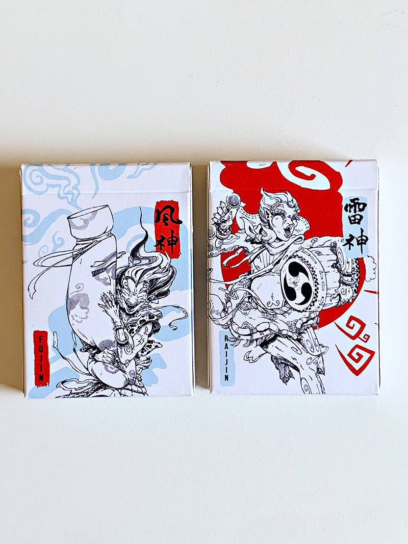 Fujin and Raijin 2 deck bundle (opened)