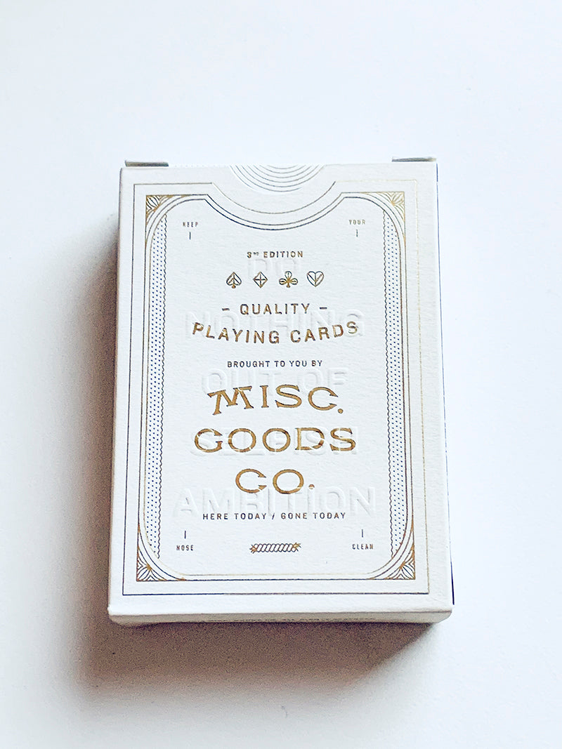 Misc Goods Co. Ivory (opened)