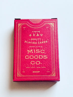 Misc Goods Co. Red (opened)