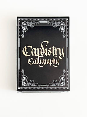 Cardistry Calligraphy Gold (opened)